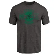 Ed Belfour Dallas Stars Insignia Tri-Blend T-Shirt - Black