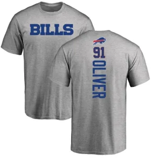 Ed Oliver Buffalo Bills Backer T-Shirt - Ash