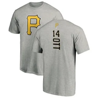 Ed Ott Pittsburgh Pirates Backer T-Shirt - Ash