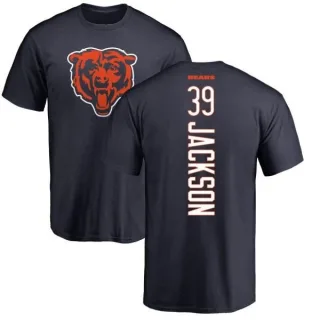 Eddie Jackson Chicago Bears Backer T-Shirt - Navy
