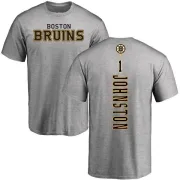 Eddie Johnston Boston Bruins Backer T-Shirt - Ash