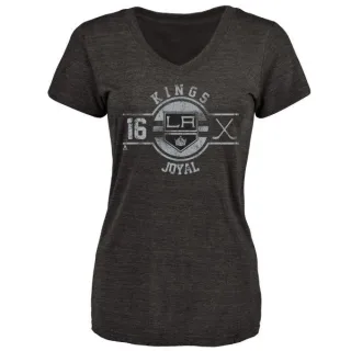 Eddie Joyal Women's Los Angeles Kings Insignia Tri-Blend T-Shirt - Black