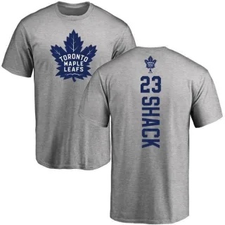 Eddie Shack Toronto Maple Leafs Backer T-Shirt - Ash