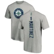 Edgar Martinez Seattle Mariners Backer T-Shirt - Ash