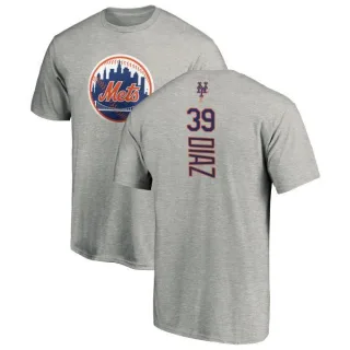 Edwin Diaz New York Mets Backer T-Shirt - Ash