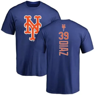 Edwin Diaz New York Mets Backer T-Shirt - Royal