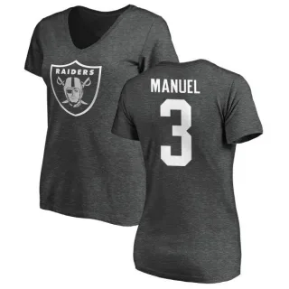 EJ Manuel Women's Oakland Raiders One Color T-Shirt - Ash