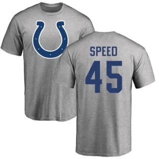 E.J. Speed Indianapolis Colts Name & Number Logo T-Shirt - Ash