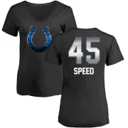 E.J. Speed Women's Indianapolis Colts Midnight Mascot T-Shirt - Black