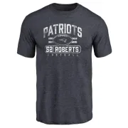 Elandon Roberts New England Patriots Flanker Tri-Blend T-Shirt - Navy