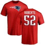 Elandon Roberts New England Patriots Name & Number Logo T-Shirt - Red