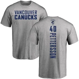 Elias Pettersson Vancouver Canucks Backer T-Shirt - Ash