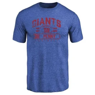 Elijhaa Penny New York Giants Flanker Tri-Blend T-Shirt - Royal