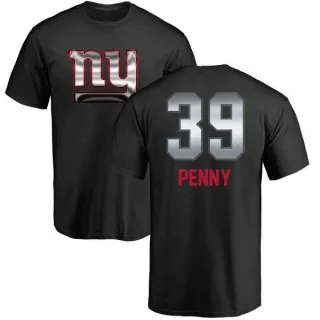 Elijhaa Penny New York Giants Midnight Mascot T-Shirt - Black