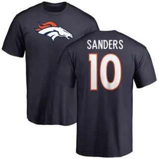 Emmanuel Sanders Denver Broncos Name & Number Logo T-Shirt - Navy