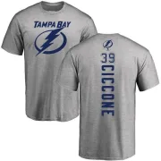 Enrico Ciccone Tampa Bay Lightning Backer T-Shirt - Ash