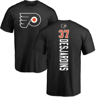 Eric Desjardins Philadelphia Flyers Backer T-Shirt - Black