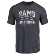 Eric Dickerson Los Angeles Rams Flanker Tri-Blend T-Shirt - Navy