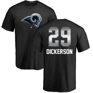 Eric Dickerson Los Angeles Rams Midnight Mascot T-Shirt - Black