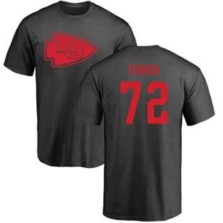 Eric Fisher Kansas City Chiefs One Color T-Shirt - Ash