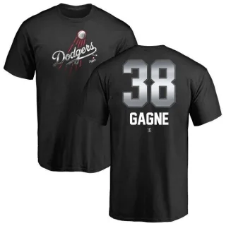 Eric Gagne Los Angeles Dodgers Midnight Mascot T-Shirt - Black