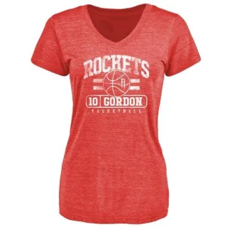 Eric Gordon Women's Houston Rockets Red Baseline Tri-Blend T-Shirt