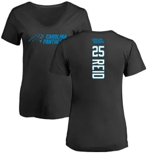 Eric Reid Women's Carolina Panthers Backer Slim Fit T-Shirt - Black