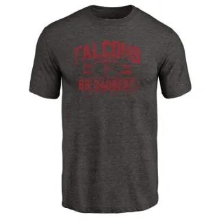 Eric Saubert Atlanta Falcons Flanker Tri-Blend T-Shirt - Black