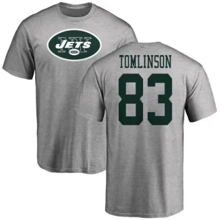 Eric Tomlinson New York Jets Name & Number Logo T-Shirt - Ash