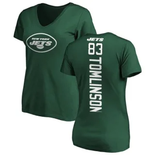 Eric Tomlinson Women's New York Jets Backer Slim Fit T-Shirt - Green