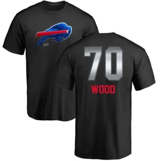 Eric Wood Buffalo Bills Midnight Mascot T-Shirt - Black