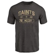 Erik McCoy New Orleans Saints Flanker Tri-Blend T-Shirt - Black