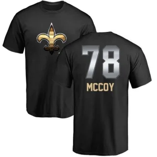 Erik McCoy New Orleans Saints Midnight Mascot T-Shirt - Black