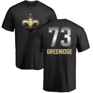 Ethan Greenidge New Orleans Saints Midnight Mascot T-Shirt - Black