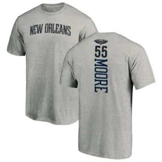 E'Twaun Moore New Orleans Pelicans Ash Backer T-Shirt