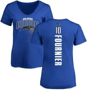 Evan Fournier Women's Orlando Magic Royal Backer T-Shirt