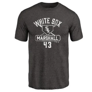 Evan Marshall Chicago White Sox Base Runner Tri-Blend T-Shirt - Black