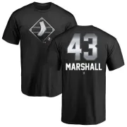 Evan Marshall Chicago White Sox Midnight Mascot T-Shirt - Black