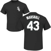 Evan Marshall Chicago White Sox Name & Number T-Shirt - Black