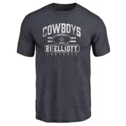 Ezekiel Elliott Dallas Cowboys Flanker Tri-Blend T-Shirt - Navy