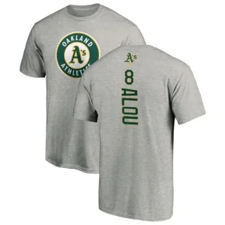 Felipe Alou Oakland Athletics Backer T-Shirt - Ash