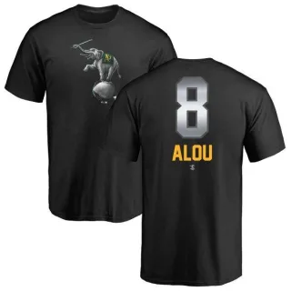 Felipe Alou Oakland Athletics Midnight Mascot T-Shirt - Black