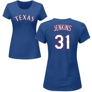 Ferguson Jenkins Women's Texas Rangers Name & Number T-Shirt - Royal