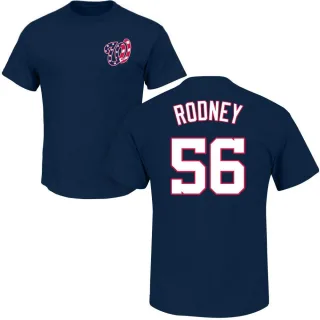 Fernando Rodney Washington Nationals Name & Number T-Shirt - Navy