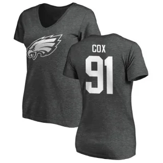 Fletcher Cox Women's Philadelphia Eagles One Color T-Shirt - Ash