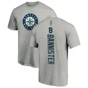 Floyd Bannister Seattle Mariners Backer T-Shirt - Ash