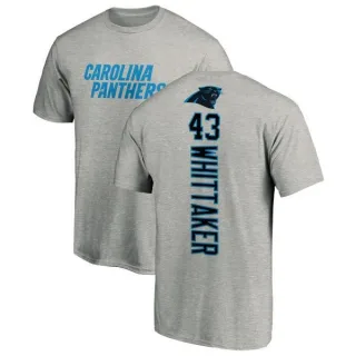 Fozzy Whittaker Carolina Panthers Backer T-Shirt - Ash