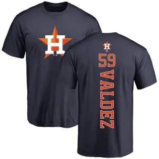 Framber Valdez Houston Astros Backer T-Shirt - Navy