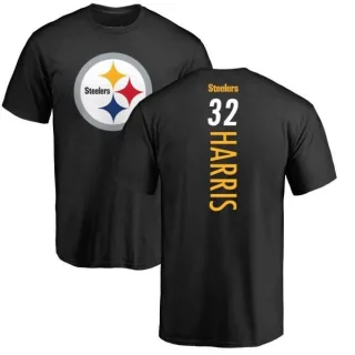 Franco Harris Pittsburgh Steelers Backer T-Shirt - Black