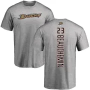 Francois Beauchemin Anaheim Ducks Backer T-Shirt - Ash